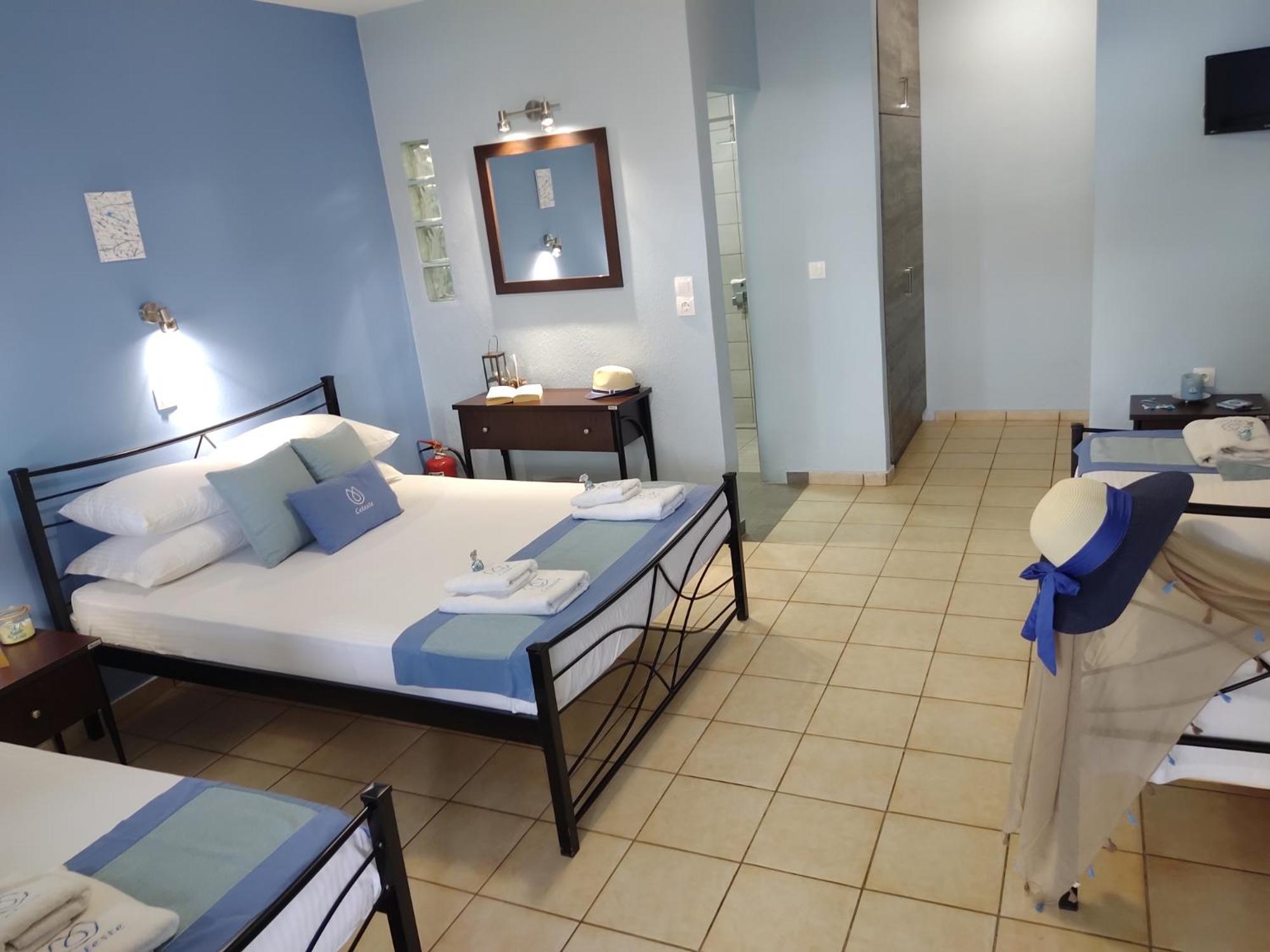 Celeste Deluxe Apartments Skala Potamia  Zimmer foto